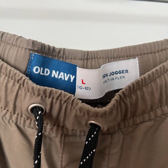 Old Navy Tech Jogger Built-In-Flex Boy's L 10-12 - Picture 2 of 6